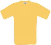 B&C Exact 150 Heren T-shirt Gold Maat M (onbedrukt - 5 stuks)