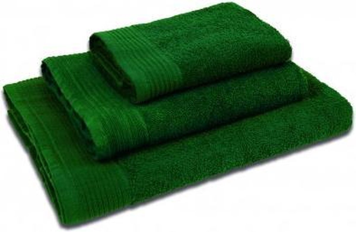 The One Badlaken 450 gram 100 x 180 cm Groen