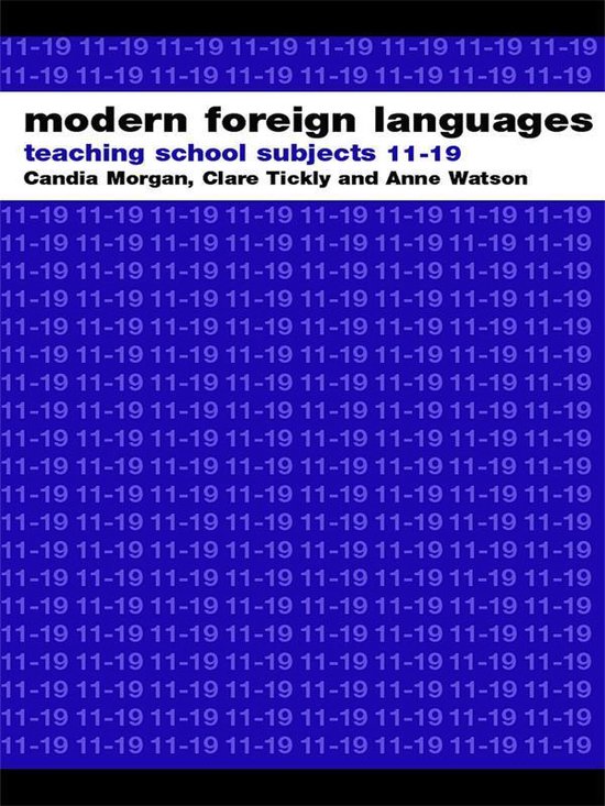 Teaching School Subjects 11-19 - Modern Foreign Languages - cover