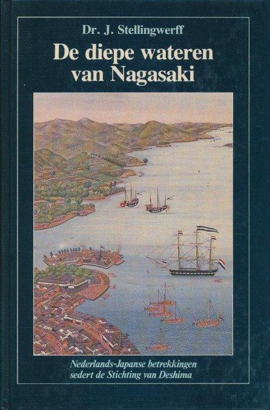 Boek cover Diepe wateren van nagasaki van Stellingwerff (Hardcover)