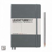 Leuchtturm1917 Notitieboek Antraciet - Medium - Puntjes
