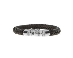 Buddha to Buddha 180BR Ben Small Leather Brown armband
