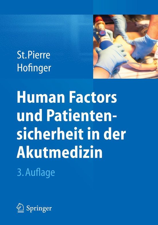 Medicine (German Language) - Human Factors und Patientensich ... - cover