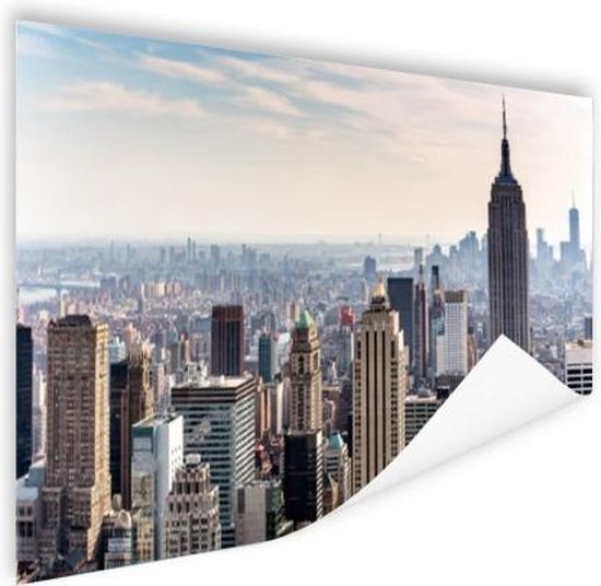 New York City Skyline Poster 60x40 cm Foto print op Poster