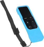 Apple tv 4 remote | Siri remote | afstandsbediening silicone hoesje (Blauw)