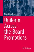 Contributions to Management Science - Uniform Across-the-Board Promotions