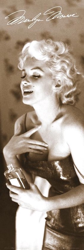 Affiche Marilyn Monroe-Chanel-30,5x91,5 cm.