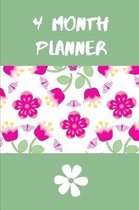 4 Month Planner