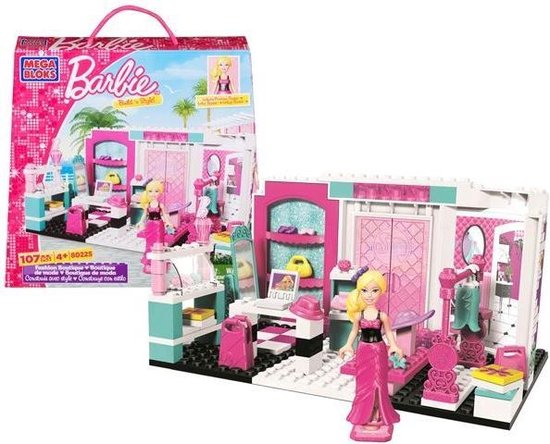 Cursus schattig Dempsey Mega bloks Barbie: modeboetiek | bol.com