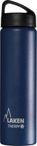 Thermofles dubbelwandig RVS 750 ml - blauw