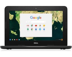 DELL Chromebook 3180 1.6GHz N3060 11.6'' 1366 x 768Pixels Zwart Chromebook DELL Chromebook 3180 1.6GHz N3060 11.6'' 1366 x 768Pixels Zwart Chromebook