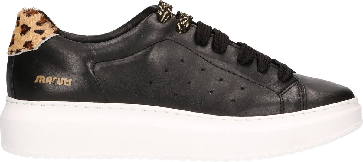 Maruti Dames Sneakers Claire Sneakers Zwart - Zwart - Maat 39 | bol.com