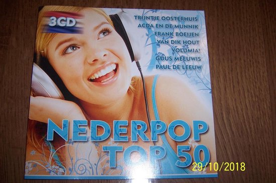 Nederpop top 50 - 3 Dubbel Cd  -Rob De Nijs, Benny Neyman, Henk Westbroek, Armand, Henny Vrienten