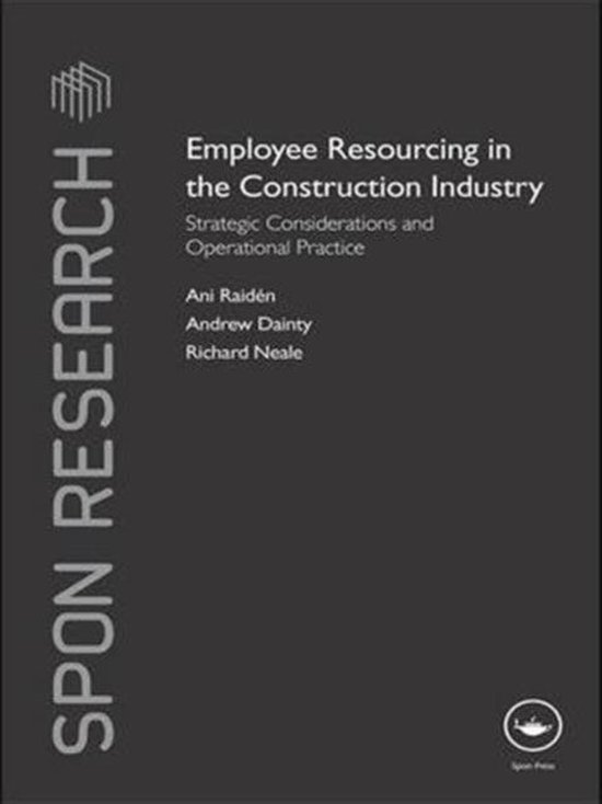 Employee Resourcing in the Construction Industry - cover