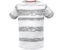 T-shirt Assent Miller schilders/stucadoors wit maat L