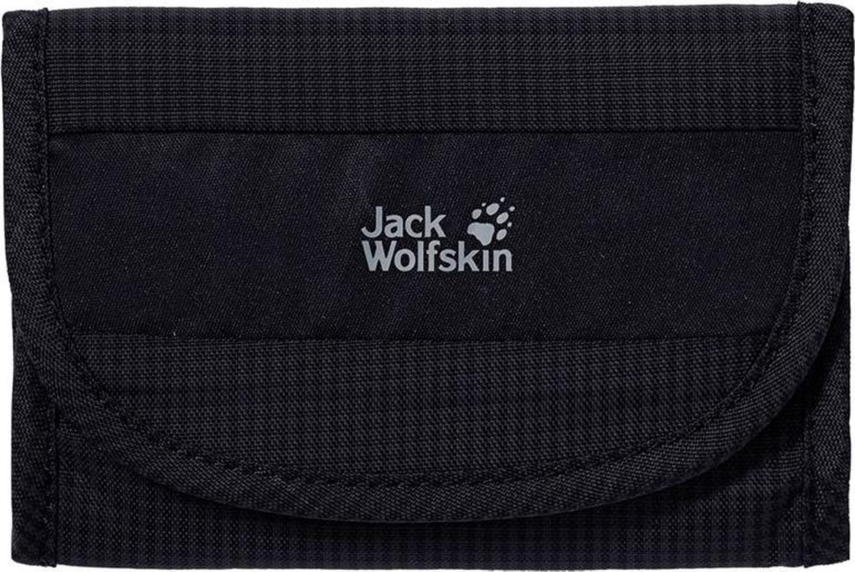 Jack Wolfskin Cashbag Portemonnee RFID Black | bol.com