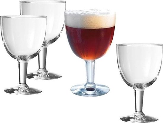 Onaangeroerd onbetaald auteursrechten 4x speciaal bierglazen - 500 ml - kelkvormige speciaalbier glazen | bol.com