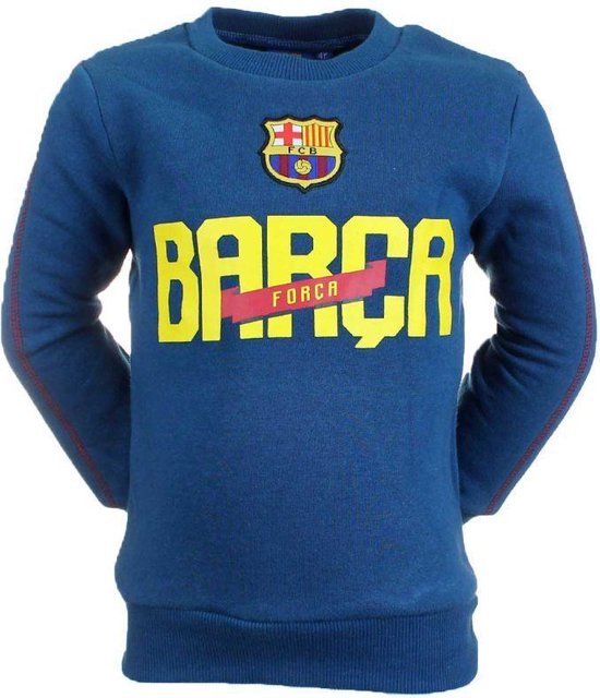 nakomelingen Cursus gelijkheid Fc Barcelona sweater barca forca maat 12 Jaar | bol.com