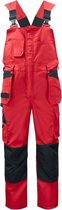 Projob Overall / Bodybroek 5630 Rood - Maat 46