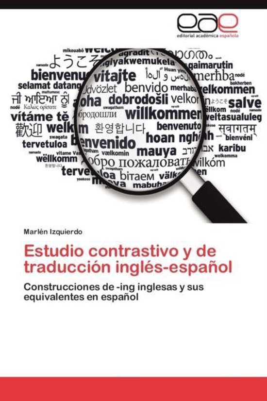 Estudio Contrastivo y de Traduccion InglesEspanol 9783848456352
