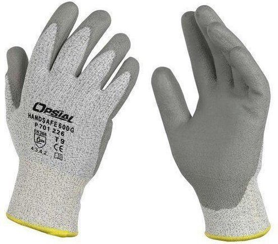 Robuuste lederen werkhandschoenen Docker type/maat 10,5/ XL - 1 paar