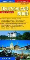 KUNTH Reisekarte Deutschland Nord 1 : 300 000