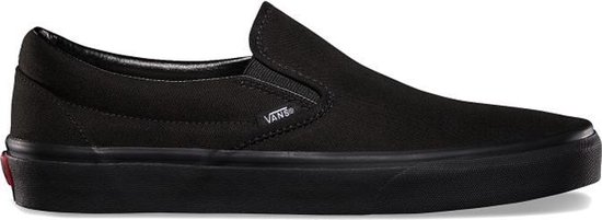 vans slip ons womens all black