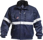 FE Engel Pilot Jas Met Reflectoren 1211-912 - Marine 6 - 3XL