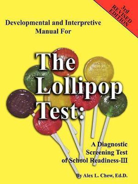 Developmental and Interpretive Manual for the Lollipop Test - cover