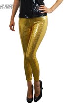 Legging sequince goud L/XL