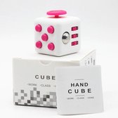 Fidget Cube - Friemelkubus - Roze/Wit