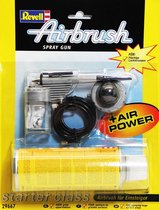 revell airbrush start set incl. perslucht