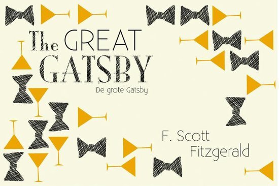 Omslag De grote gatsby - dwarsligger (compact formaat)