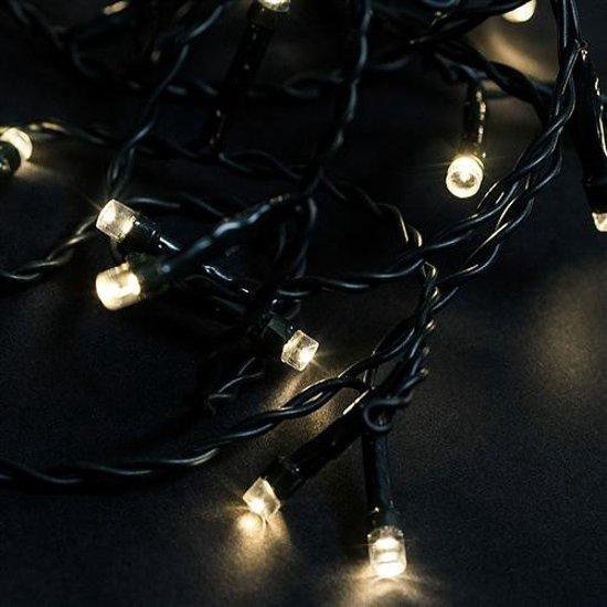 KerstXL Ijspegelverlichting Lichtgordijn - 12 meter - 360 LEDs - Warm wit - Met 8 functies - Luksus