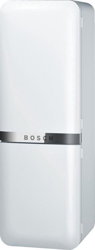 zwart Straat hoogte Bosch KCE40AW40 Serie 8 - Koel-vriescombinatie - Retro - Wit | bol.com
