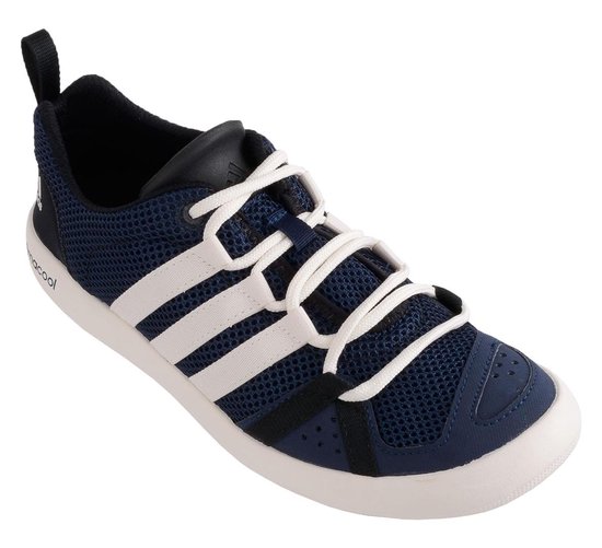adidas ClimaCool Boat Lace - Sneakers - Unisex - Maat 46 - Navy/Zwart/Wit |  bol.com