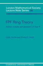 London Mathematical Society Lecture Note SeriesSeries Number 88- FPF Ring Theory