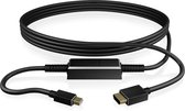 ICY BOX IB-AC548 tussenstuk voor kabels Mini DisplayPort HDMI Zwart