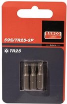 BAHCO 3 schroefbitjes Torq TR-10, 59S/TR10-3P