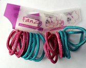 Fanzy Haaraccessoires Glitter stiekjes 2 sets a 16 stuks