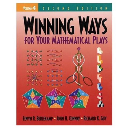 Winning Ways for Your Mathematical Plays - cover