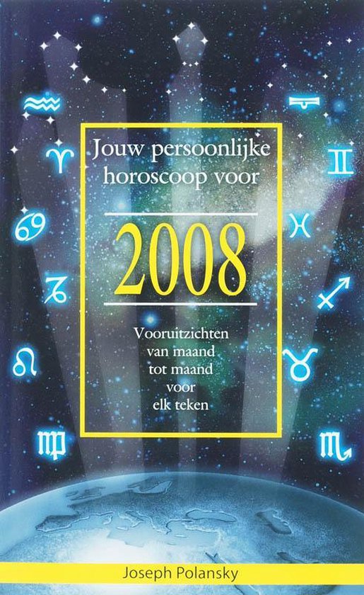 Cover van het boek 'Jouw persoonlijke horoscoop voor 2008'
