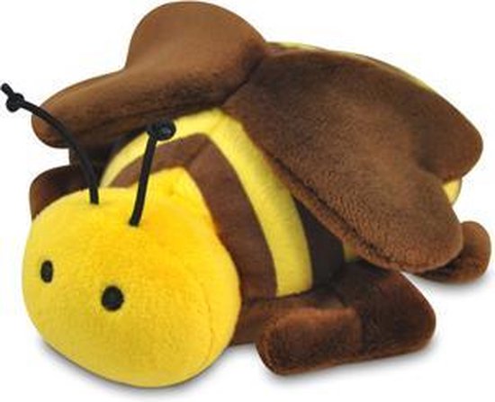 Knuffel bij geel/bruin