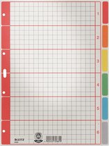 Leitz tabblad karton A4 6 gekleurde tabs