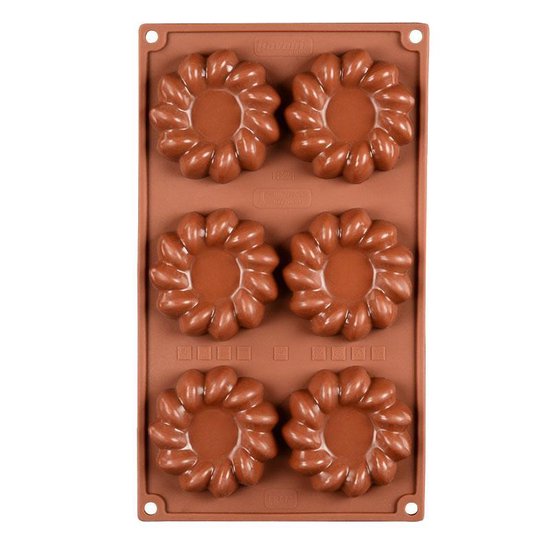 Moule à Gâteau En Silicone En Forme De Spirale, Moules à Mousse Pour Glaces Au Chocolat, Ustensiles De Cuisson Pour Dessert, 1/2/6/15 Trous