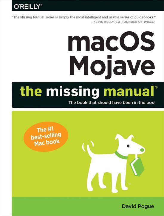 macOS Mojave: The Missing Manual - cover