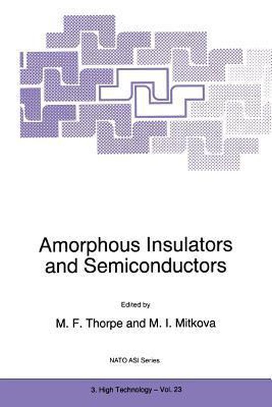 NATO Science Partnership Subseries: 3- Amorphous Insulators and ...