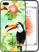 Toekan Tropisch Hardcase Cover Hoesje voor Apple iPhone 7 Plus / 8 Plus