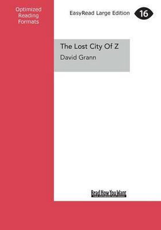 The Lost City of Z - cover