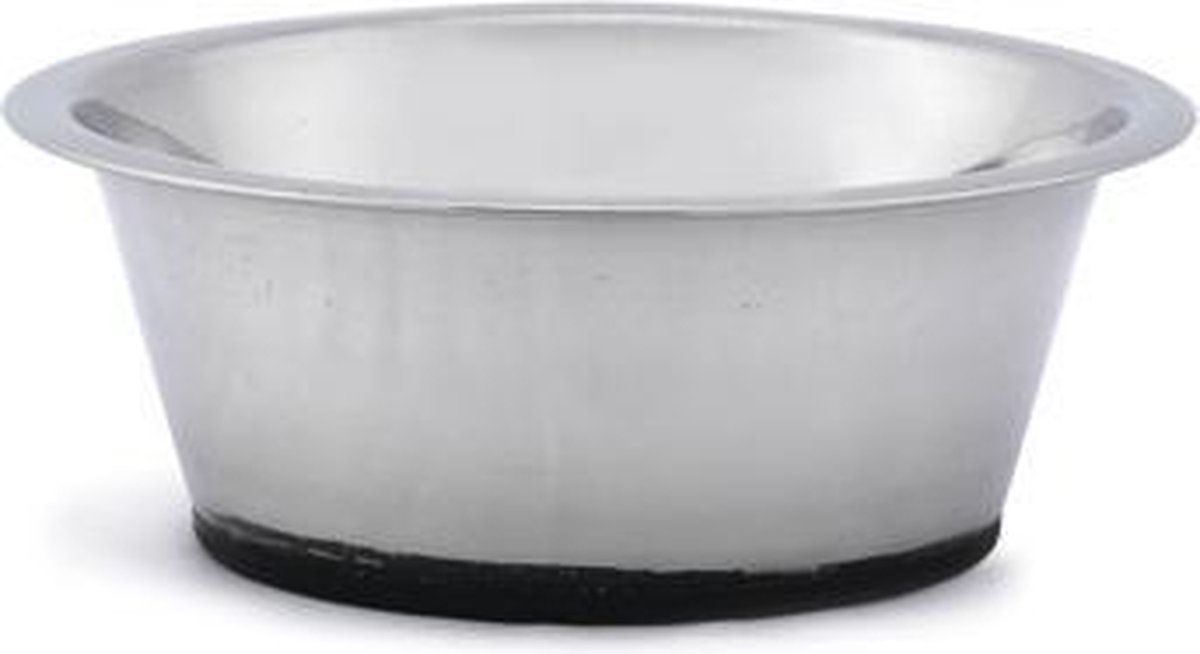 Beeztees Steeldish - Hondenvoerbak - Antislip - 0,9L - 16 cm